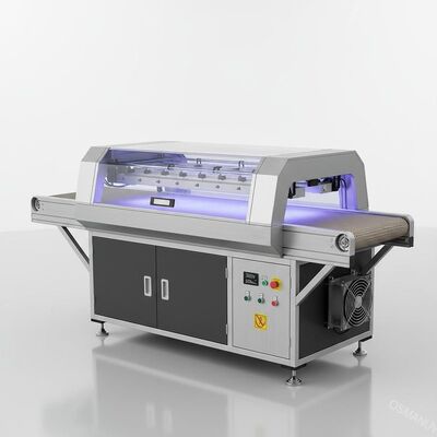 Sistemas de transporte de cura uv claros 380V de dissipação de calor 50Hz 400mm