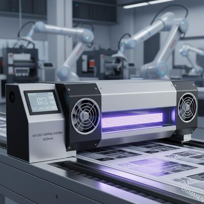 sistemas de cura uv de 650mm para a impressão, sistema de cura conduzido uv