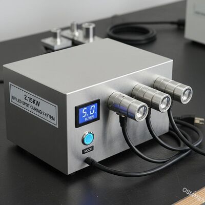 ponto conduzido uv de 5m/Min 2.15KW que cura o sistema com as 1,5 placas laminadas
