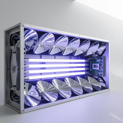 máquina 11.5KW de cura uv grossa de 1.5mm dentro das lentes reflexivas
