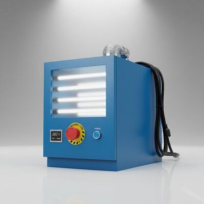 interruptores de emergência de cura leves uv azuis do sistema 55KW de 380V 50HZ