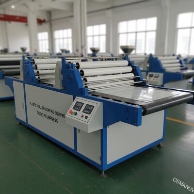 220V 2m/Min Plastic Roller Coating Equipment com bom Plumpness