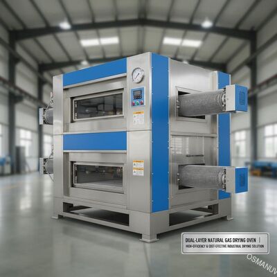 Forno de Secagem a Gás Natural de Dupla Camada para Painéis Decorativos | Solução Industrial de Secagem de Alta Eficiência e Custo-Benefício