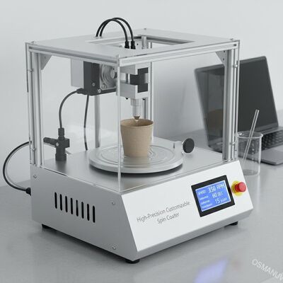 Máquina de revestimento de espinha personalizável de alta precisão para revestimento interno de moldagem de celulose - Linha de produção em pequena escala de laboratório