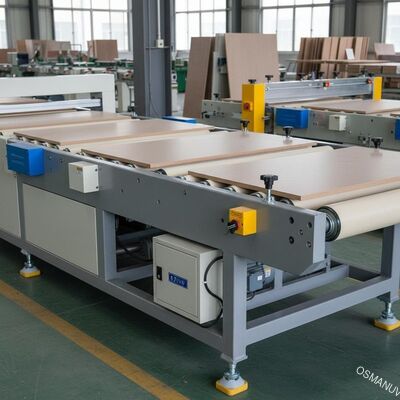 Máquina da correia transportadora da largura do PVC 0.75KW 1320mm para a mobília do painel