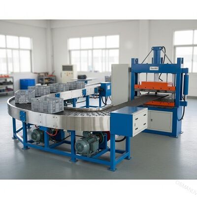 máquina de gerencio da correia transportadora de 10m/Min 180Degree/correia transportadora que vulcaniza a máquina