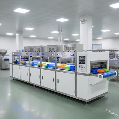 Máquina de secagem de microondas 380V para caixa de almoço