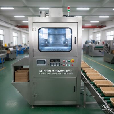 Secador de Microondas Industrial para Caixa de Almoço Caixa de Papel Caixa de Cartão