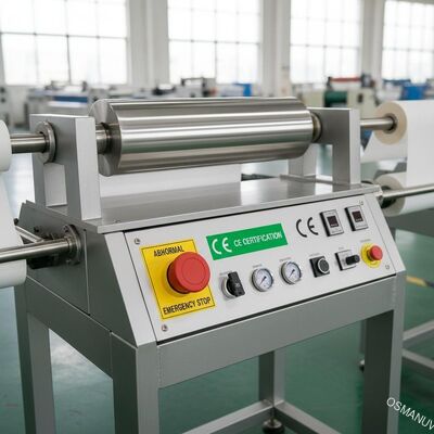 Máquina rotativa de transferência de calor com interruptor de emergência anormal e certificação CE