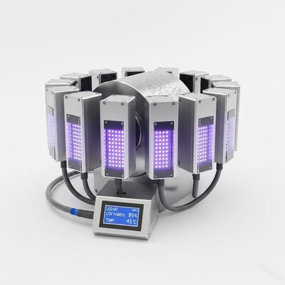 Sistemas de cura UV laminados do diodo emissor de luz do rolo do Gravure da placa