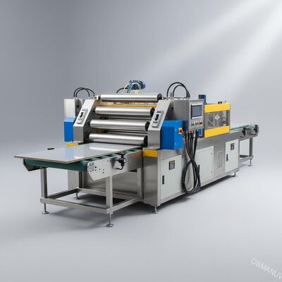 Equipamento de revestimento do rolo do poder 8KW para a placa de estratificação do assoalho do PVC
