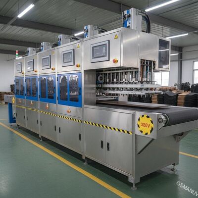 Equipamento material do revestimento da cortina da sapata que transporta a fase 380V quatro