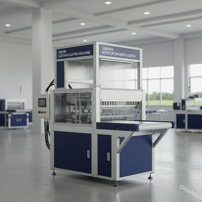 máquina de revestimento da cortina 380kw, 20m/Min Desktop Shower Coater