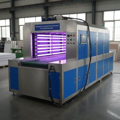 Tensão de fonte de cura UV da máquina 410V 50HZ da placa do silicato do cálcio da pressão