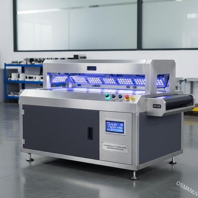 Máquina de cura UV LED personalizável de 10 m/min para diferentes aplicações
