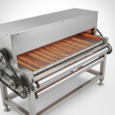 sistema de transmissão de aço inoxidável infravermelho da máquina de secagem de 920mm