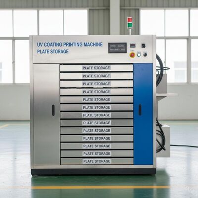 Máquina de revestimento uv 50HZ 2m/Min Speed do armazenamento da placa da máquina de impressão de 10 folhas