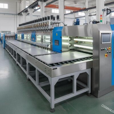 90 graus que gerenciem a máquina de revestimento UV para o painel de fibras do cimento