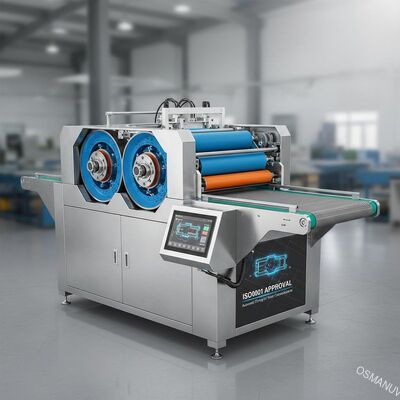 Aprovação UV filmando automática da máquina de revestimento ISO9001 do rolo