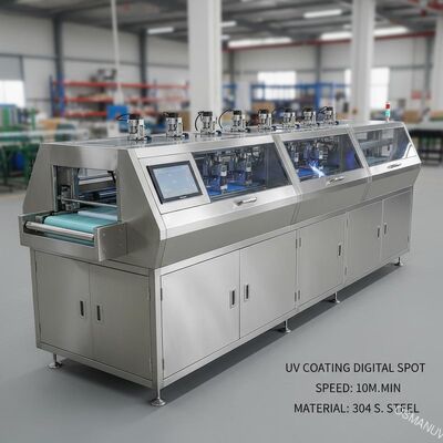 Ponto UV 10meters/Min 304 de Digitas da máquina de revestimento de aço inoxidável