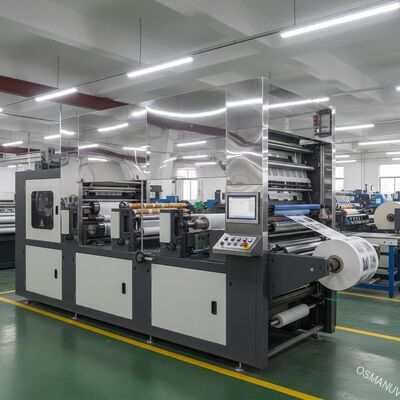 Painel uv de papel do espelho da máquina imprimindo 304ss do ponto do verniz do rolo 200KW