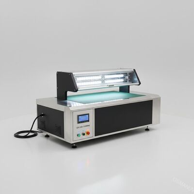O diodo emissor de luz UV da largura de 350mm que cura a máquina, 220VAC conduziu a cura uv para a impressão deslocada