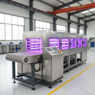 Máquina de irradiação UV da correia de malha 1 - 10 m/min