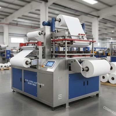 Rolo UV para rolar a máquina da transferência térmica, máquina giratória da imprensa do calor 410V