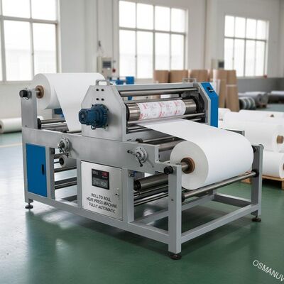 Rolo para rolar a máquina 50HZ totalmente automático 3m/Min Rotary da imprensa do calor