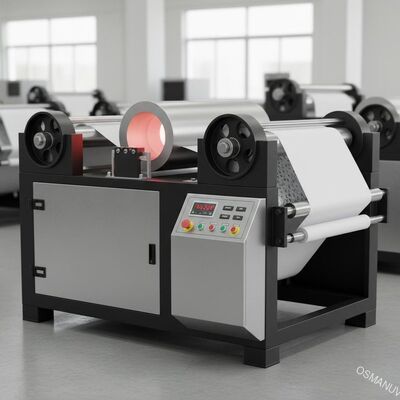 rolo de 850mm ao rolo da transferência térmica da máquina da imprensa do calor do rolo ao rolo