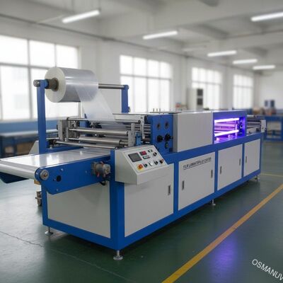 máquina de estratificação do filme de 2m, equipamento de revestimento uv esquerda para a direita