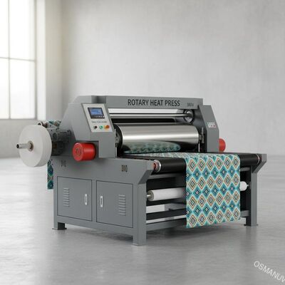 máquina giratória da transferência térmica de 3m/Min 380V/sublimação giratória da imprensa do calor