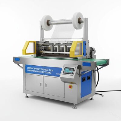 Máquina de estratificação 500 milímetro ISO9001 do filme térmico de poupança de energia