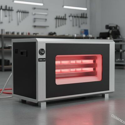 Nível de ruído inferior a 75 dB Máquina de secagem por infravermelho com consumo de energia de 2,5 kW