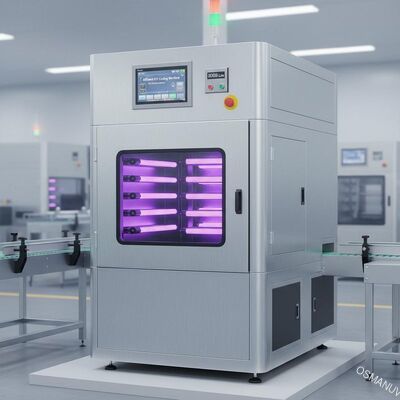 Máquina de cura UV eficiente com sistema de controlo PLC 8000h