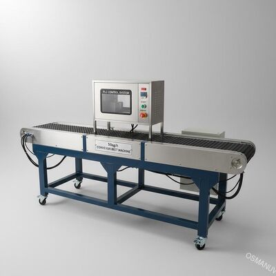 50 kg/h Nome Máquina de transferência de cinturão transportador com controle PLC