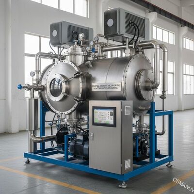 Equipamento industrial de secagem a vácuo a microondas para aplicações de alta temperatura