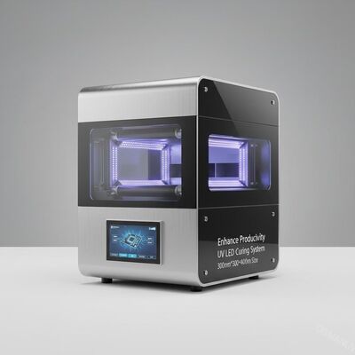 Melhorar a produtividade com o sistema de cura UV LED - tamanho 300mm*300mm*400mm