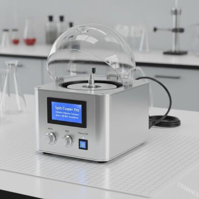 Máquina de revestimento de spin compacta Solução eficaz e confiável Água óleo resistência ao molho