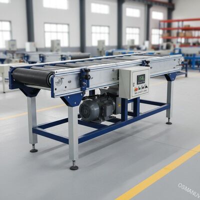 200 kg Máquina de banda transportadora de capacidade máxima Alta velocidade para sistema de transporte contínuo