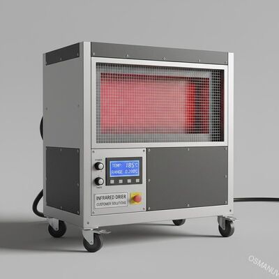 Secadores infravermelhos com temperatura de aquecimento de 0 a 200 °C para os requisitos do cliente