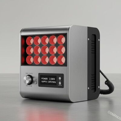 Máquina avançada de secadores infravermelhos com consumo de energia de 2,5 kW e alimentação 220V/50Hz