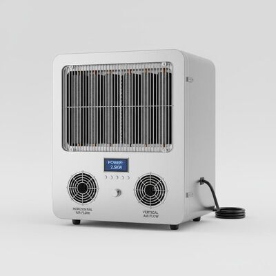 Máquina de secagem por infravermelho com direcção de fluxo de ar horizontal/vertical com consumo de energia de 2,5 kW