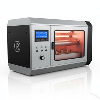 Máquina de secagem infravermelha versátil Consumo de energia 2,5 kW Temperatura de aquecimento 0-200C