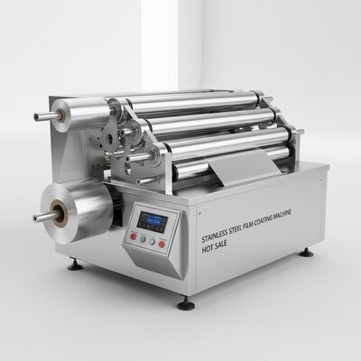 Máquina de revestimento por película de aço inoxidável para laminação de espessura 0,03-2 mm