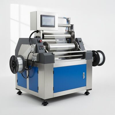 Máquina de laminação de filme controlada por PLC com capacidade de 3000 kg e espessura de 0,03-2 mm