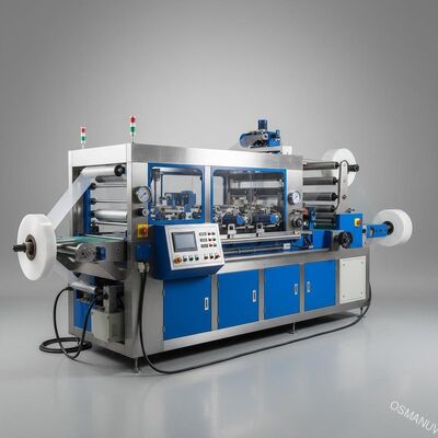 Equipamento de laminação de filme de 380V/50HZ com potência de 25KW para indústria