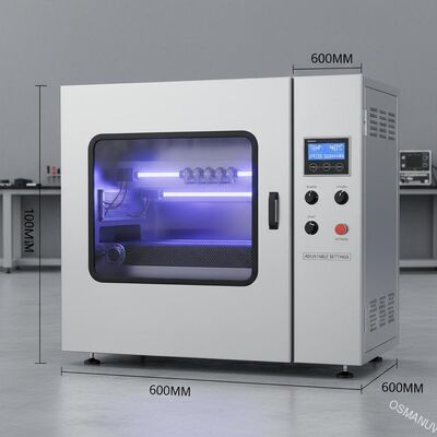 500 mm*600 mm*1000 mm Dimensões Máquina de cura UV com configurações ajustáveis