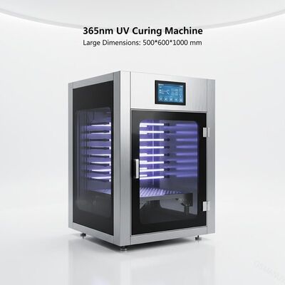 Máquina de cura UV de 365 nm para grandes dimensões 500mm*600mm*1000mm Dimensões