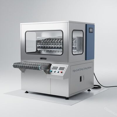 Máquina de revestimento a vapor de alta velocidade AC220V/50HZ Fornecimento de energia 0-3m/min Velocidade